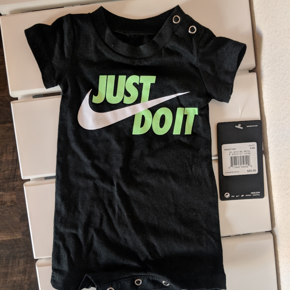 NWT Nike Newborn Snap Onesies
